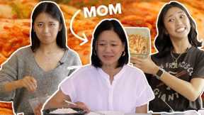 Parents Rate Their Children’s Kimchi
