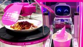 Robots Serve Cocktails and Food at Winter Olympics