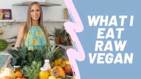 WHAT I EAT IN A DAY RAW VEGAN | 40th Birthday 🥳