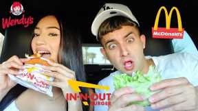 EATING ONLY FAST FOOD FOR 24 HOURS!!