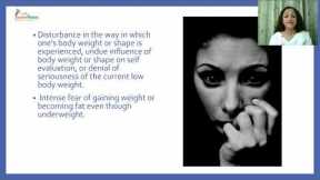 Nutritional management Eating Disorders