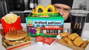 The FASTEST Adult Happy Meal Ever Eaten (under 1 Minute!!)