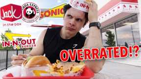 EATING AMERICAN FAST FOOD FOR 24 HOURS