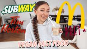 Only Eating Vegan Fast Food For 24 Hours