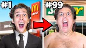 Eating 100 Fast Foods In 24 Hours (America Edition) | NichLmao