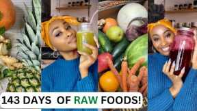 What I Discovered From Consuming Only Raw Foods for 143 Days!