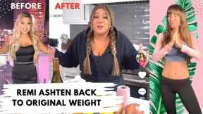 Freelee reviews Remi Ashten Weight gain and What I eat in a day