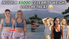 I Flew To A Celebrity Weight Loss Retreat and Lost __KG *INSANE RESULTS*