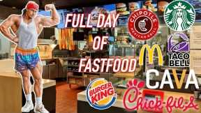 5000 CALORIE FULL DAY OF EATING | FAST FOOD ONLY