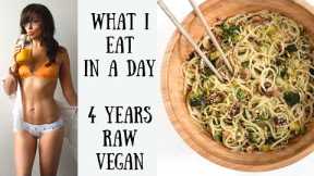 WHAT I EAT IN A DAY || 4 YEARS RAW FOOD VEGAN ANNIVERSARY