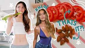 I tried Khloe Kardashian's INSANE 7 Meal Diet for 24 hours! (this was not fun)