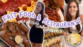 EATING FAST FOOD ON A WEIGHT LOSS JOURNEY | How I Have Balance With Restaurants