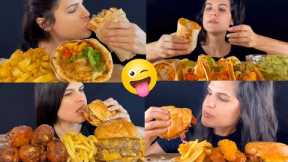 Food CravingS BEST Asmeri Eats Fast Food MUKBANG BEST ASMR MUKBANG EATING COMPILATION