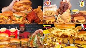 ASMR Fast Food Mukbang Compilation 12 | Fast Food Asmr | Satisfying eating sounds
