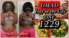 OMAD What I Eat in a Day// FAST with me// 60 lbs weight loss