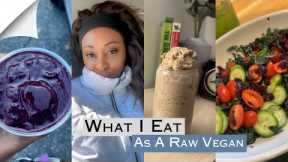 What I Eat In A Day As A Raw Vegan & How I Maintain My Weight!
