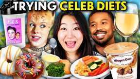 Trying The Craziest Celebrity Diets Of All Time!