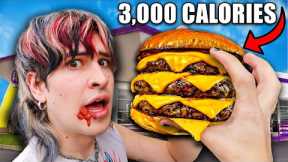 Eating the UNHEALTHIEST Fast Food Items