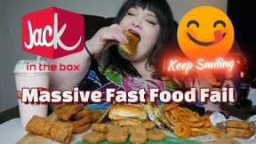 Massive Jack In The Box Mukbang Fast Food Fail