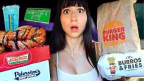 Letting FAST FOOD Employees DECIDE WHAT I EAT For 24 Hours!