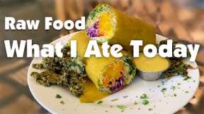 What I Ate Today on an All Raw Food Diet