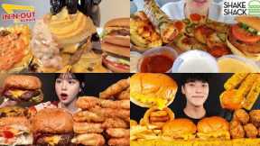 ASMR Fast Food Mukbang Compilation 34 | Fast Food Asmr | Satisfying eating sounds