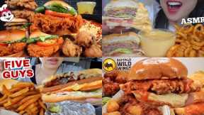 ASMR Fast Food Mukbang Compilation 18 | Fast Food Asmr | Satisfying eating sounds