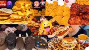 Food Compilation|| FAST FOOD POPULAR MUKBANG COMPILATION EATING SOUNDS|| FAST FOOD REAL ASMR
