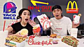 Eating Only Fast Food For 24 HOURS!!!