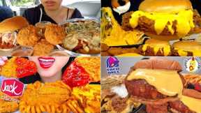 ASMR Fast Food Mukbang Compilation 6 | Fast Food Asmr | Satisfying eating sounds