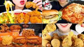 ASMR Fast Food Mukbang Compilation | Fast Food Asmr | Satisfying eating sounds 1