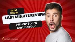 Are you ready to pass your PMHNP board certification? If so, watch this video.