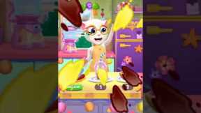 My Talking Tom Angela daily eating food