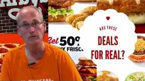 80% Off A Wendy’s Sandwich? Fast Food Deals! Eating Out On A Budget!