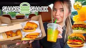 Trying Shake Shack For The FIRST Time Mukbang!