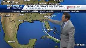 Tropical development likely this weekend