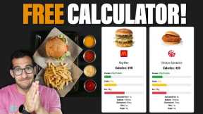 How to Stay Healthy While Eating Fast Food: FREE Fast Food Nutrition Calculator!