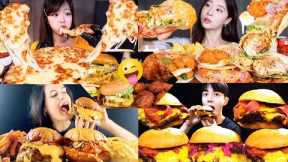 Food CravingS *BIG BITES* MUKBANGERS ASMR EATING SOUNDS|| FAST FOOD COMPILATION