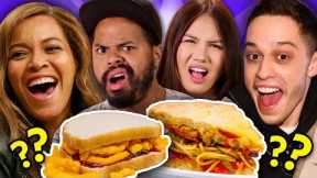 Trying Celebs' Favorite Weird Food Combos!  | People Vs. Food