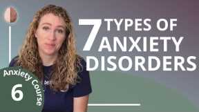 The 7 Types of Anxiety Disorders - From Generalized Anxiety to Social Anxiety Disorder. Anxiety 6/30