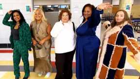 Hardworking Lunch Ladies Get Surprise Makeover