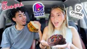 EATING OUR FAST FOOD CRAVINGS FOR 24 HOURS