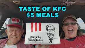 KFC $5 Meals Review **Taste of KFC $5 Meals #foodreview #fastfood #kfc