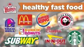 Healthy Fast Food Meal Choices! Under 500 calories – McDonalds, Subway, & more! - Mind Over Munch